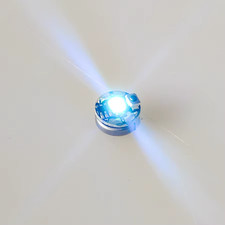 2Pcs Miniature Wireless Light Model Super Bright Single Lamp with Press Button f