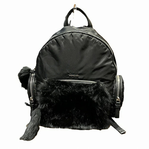 Moncler Nylon x Real Fur Backpack Bag Backpack Women's Accessories