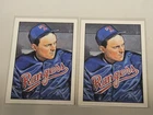 Lot of 2 1990 Bowman "ART CARD SWEEPSTAKES INSERT" Texas Rangers NOLAN RYAN
