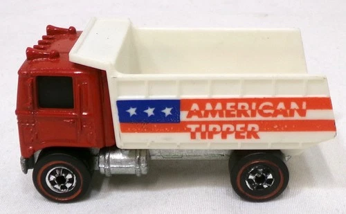 Vintage Redlines Hot Wheels American Tipper Loose Dump Truck 1973 Hong Kong