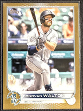 Donnie Walton - 2022 Topps Update Series - Low Numbered #US242 Gold /2022 (RC)