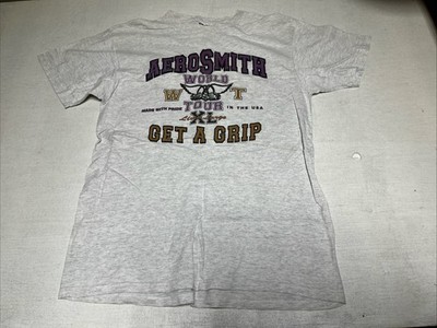 Vintage 1993-1994 Aerosmith Get A Grip World Tour T-Shirt Size L