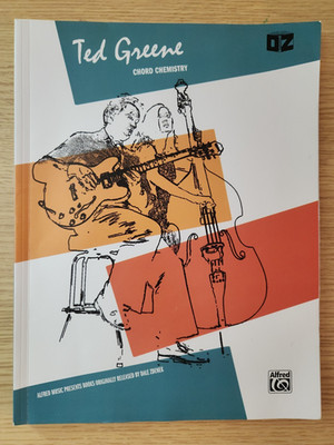 TED GREENE - AKKORDFORTSCHRITTE JAZZGITARRE - ALFRED GITARRENLEHRER - PORTOFREI GC