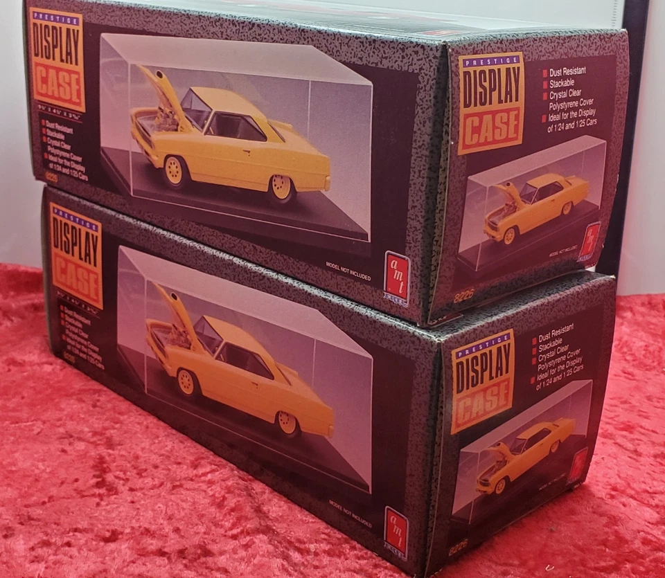 Vtg AMT ERTL Prestige Diecast Display Case Lot (2) 8226 1:24 1:25 Scale - Image 3 of 4