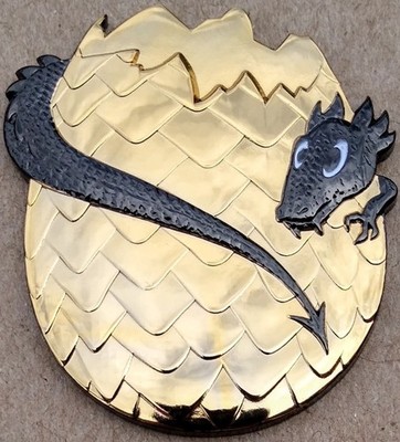 Cache Dragon Geocoin - Activated & Adoptable - Read Description