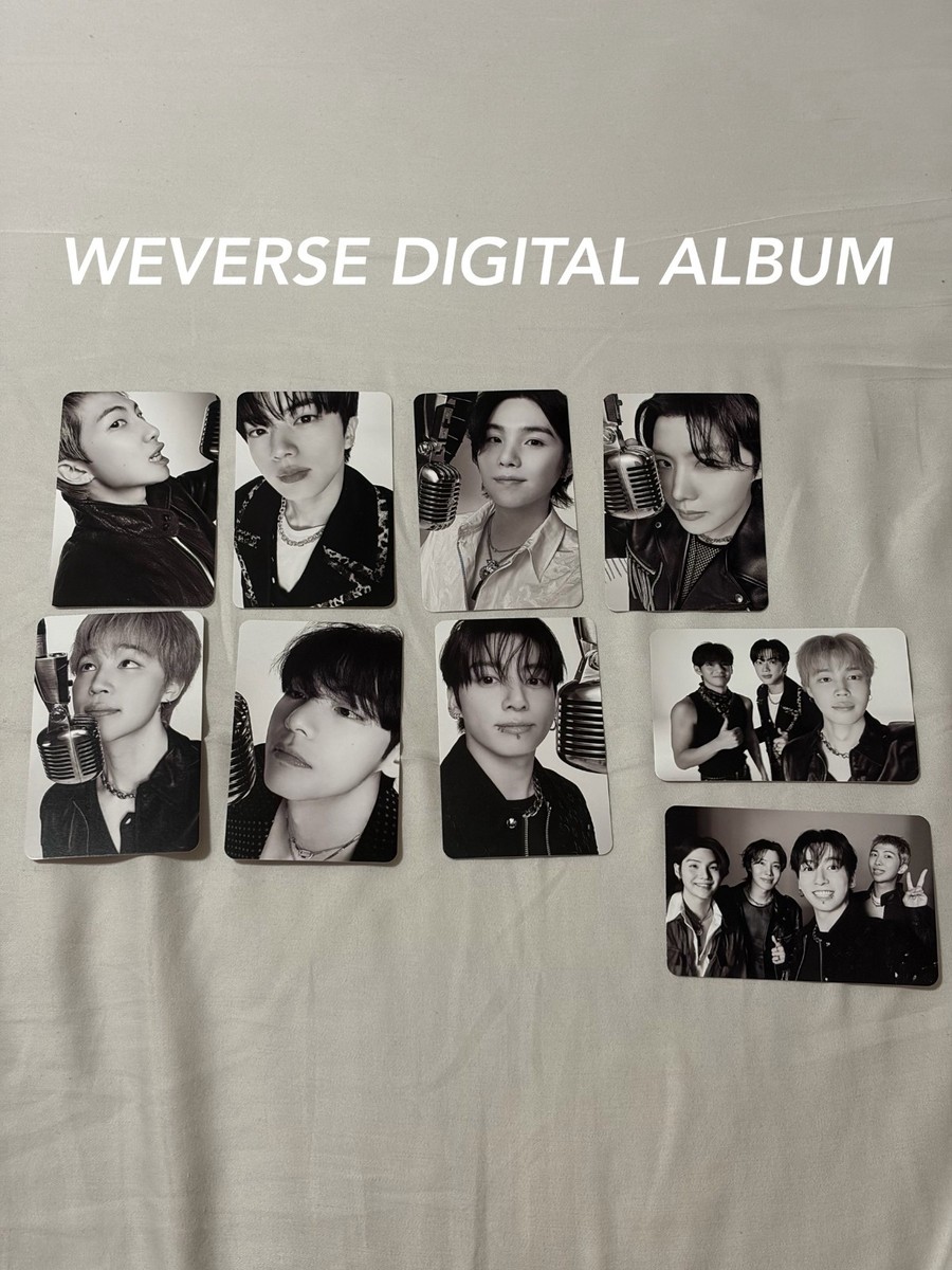 OFFICIAL BTS ARIRANG WEVERSE GLOBAL WVG POB TARGET ALBUM PHOTOCARD
