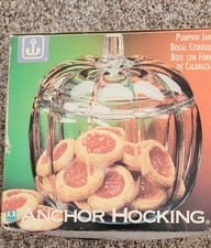 Anchor Hocking Pumpkin Jar