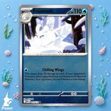 Frosmoth 43/132 Mega Evoluzione Carta Pokemon TCG Acqua Singola
