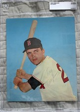 Tony Conigliaro Boston Red Sox 1967 Signed Photo 1969 Beckett COA Slabbed⚾️