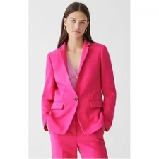 NWT 2023 J Crew Blazer Jacket Regent Four Season Stretch Pink Womens 4