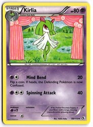 Kirlia 60/113 Legendary Treasures Uncommon Pokémon TCG