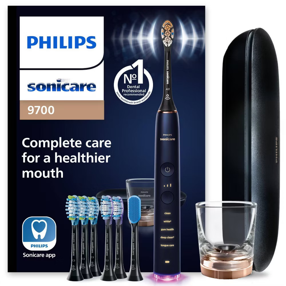 Philips Sonicare DiamondClean Smart Electric Toothbrush - Lunar Blue
