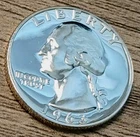 1963-P Mirror-like Gem Proof 90% Silver Washington Quarter