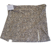 American Eagle Women s Medium Leopard Print Mini Skirt NWT