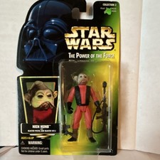 Kenner Star Wars Power of the Force Nien Nunb Action Figure 1997