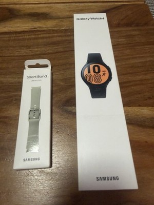 Samsung Galaxy Watch4 - NEU - Schwarz- Inkl. Zusätzliche Sport Armband. NEU OVP