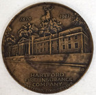 Hartford Fire Insurance Company Bronze Medal by Whithead and Hoag  4 in — photo 1