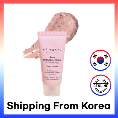 Mary&May Rose Hyaluronic Hydra Wash off Pack 30g