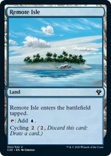 4x Remote Isle NM-Mint, English Commander 2020 MTG Magic