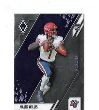 MALIK WILLIS 2022 CHRONICLES *PHOENIX* DRAFT PICKS #19 PACK FRESH. FREE SHIP!!!