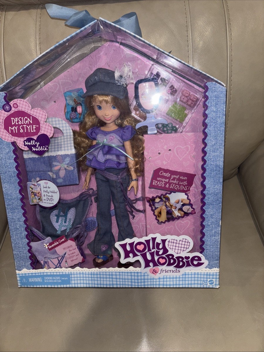 Vtg New 2006 Mattel Holly Hobbie & Friends Design My Style Doll
