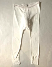Vintage ELAN BODY European Mens Cotton Long John Underwear sz L EUR 6 #430
