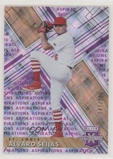 2019 Panini Elite Extra Edition Aspirations Purple 47/250 Alvaro Seijas #158 s3g