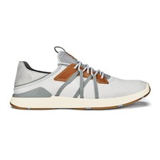 OluKai Mio Li Mens Athletic Shoes Mist Grey Poi Breathable Sneakers
