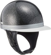 Bike Parts Center Helmet Half Cork Half Three Button Black Lame One Size