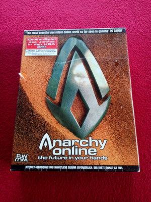 PC: Anarchy Online - The Future Is In Your Hands - NEU & Sealed OVP Big Box