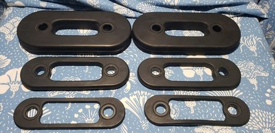 6 OEM Soloflex Weight Straps Resistance Bands  260 lb Total 2-100, 2-25, 2-5