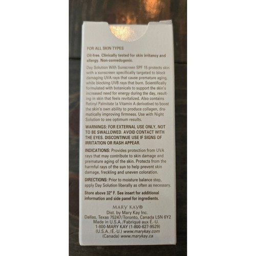 Mary Kay Day & Night Solution SPF 15 Anti-Aging Moisturizer 1 fl oz - Picture 6 of 21