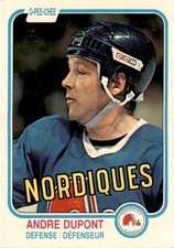 1981-82 O-Pee-Chee #273 Andre Dupont Quebec Nordiques