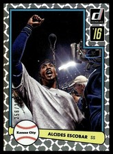 2016 Donruss 1982 Alcides Escobar 256/299 Kansas City Royals #D82-37