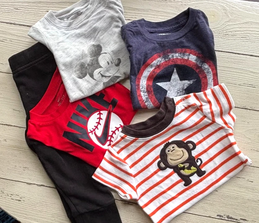 Nike, Disney Junior, Marvel, Carter's, Art Class Toddler Boy Clothes - 18 mo.