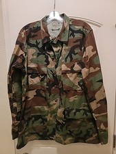 BDU Coat Military Combat Coat Large-Long Tactical Uniform 8415-01-390-8553 Used