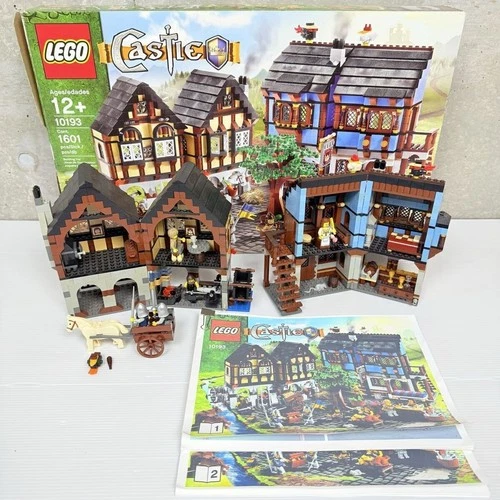 LEGO Castle Fantasy Era Medieval Market Village 10193 In 2009 Used Retired