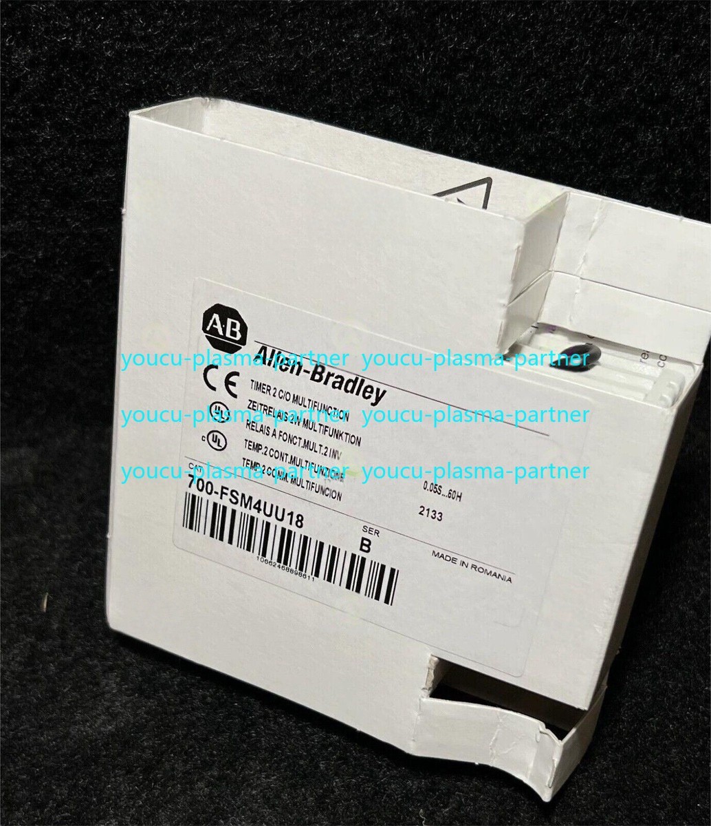 Allen-Bradley 700-FSM4UU18 timer 2 c/o multifunction NEW free shipping