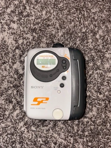 PARTS VINTAGE SONY WM-FS222 MEGA BASS WALKMAN NEEDS BELT CLEAN