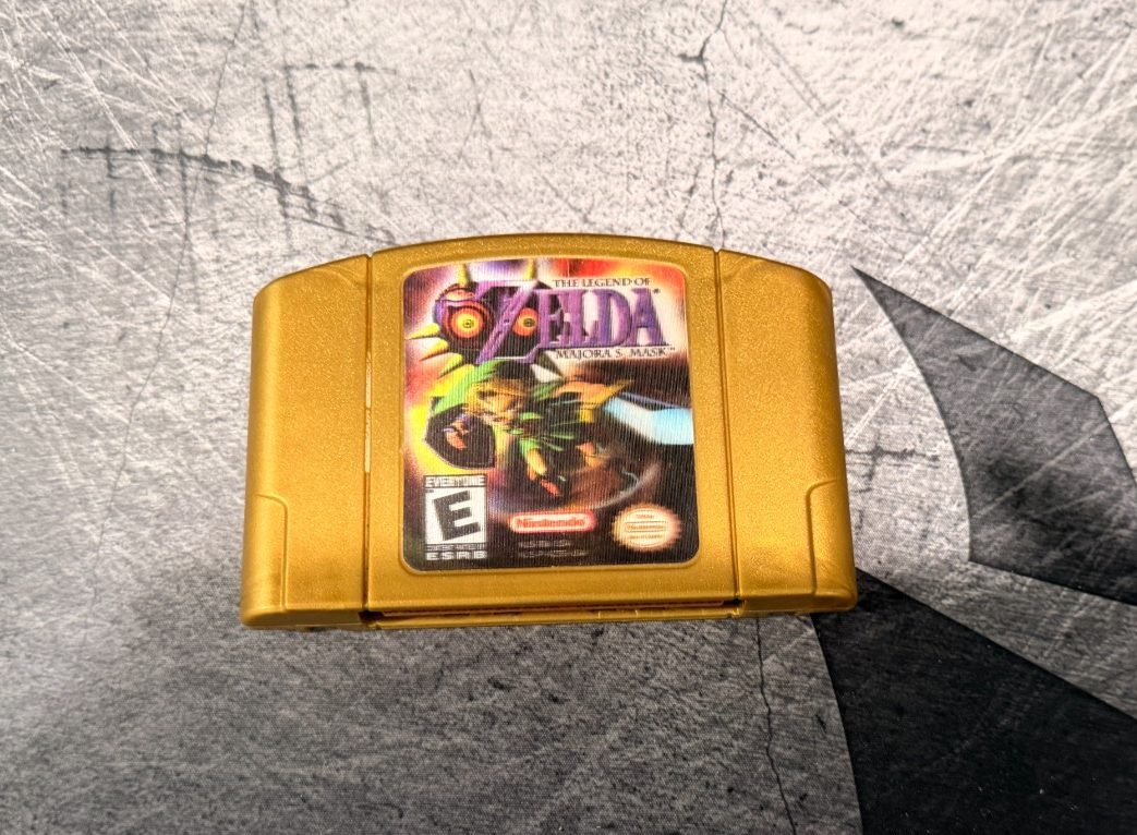 Legend of Zelda: Majora's Mask Golden Holographic Collector's