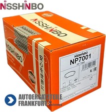 NISSHINBO Bremsbeläge VORNE für SUBARU Forester Impreza Legacy IV Outback