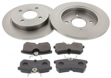 Bremsensatz Scheibenbremse Hinterachse für FORD FIESTA V FOCUS I Stufenheck