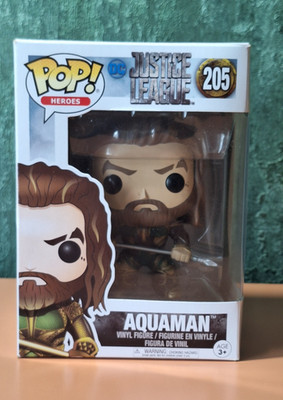 Funko Pop! Heroes DC Justice League Aquaman #205 Vinylfigur Superhelden