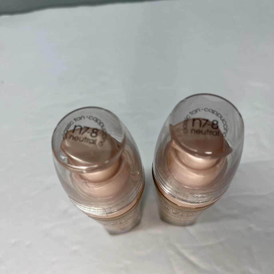 2 Pack L'Oreal Paris True Match Lumi Healthy Luminous Makeup N7-8 Neutral Sealed - Image 3 of 4