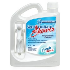 Wet  Forget Shower Cleaner Spray 64 Fl Oz Pack of 1 , Fresh Scent