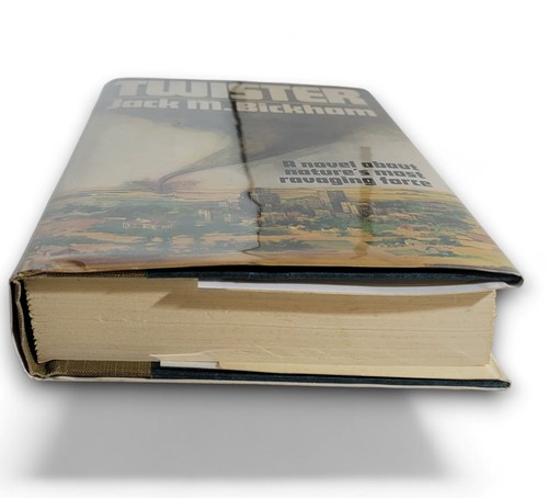 1976 Twister Jack Bickham Doubleday 1st Edition in Jacket VG Collectible Quality - Picture 7 of 7