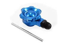 VMS RACING Aluminum Vacuum Scavenger ENGINE OIL CAP BLUE FOR Honda Acura Nissan
