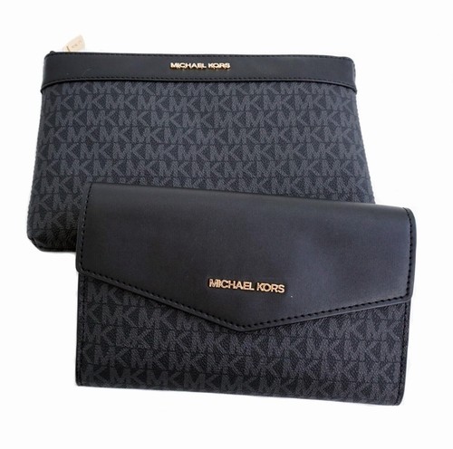 Michael Kors Charlotte LG mort 3 EN 1 sac à bandoulière en cuir + 2 x sacs à bandoulière neuf - Photo 16 sur 19