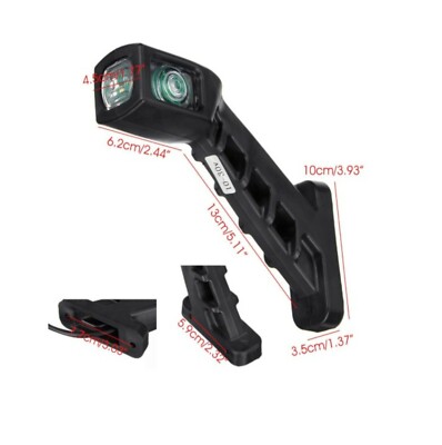 Luci Rimorchio E-mark 2 Luci LED Laterali Rimorchio 12/24V - Amber - Foto 10