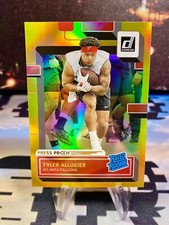 2022 Tyler Allgeier Panini Donruss Gold Holo Press Proof Rated Rookie #334 